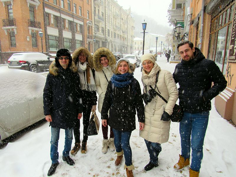 Kyiv Lcal Guides (we don't afraid the cold weather)