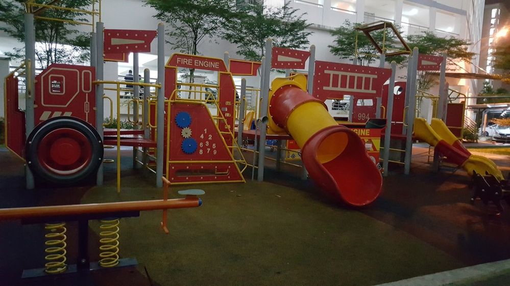 Childrens Play Area, Suasana Lumayan Condominium, KL, Malaysia