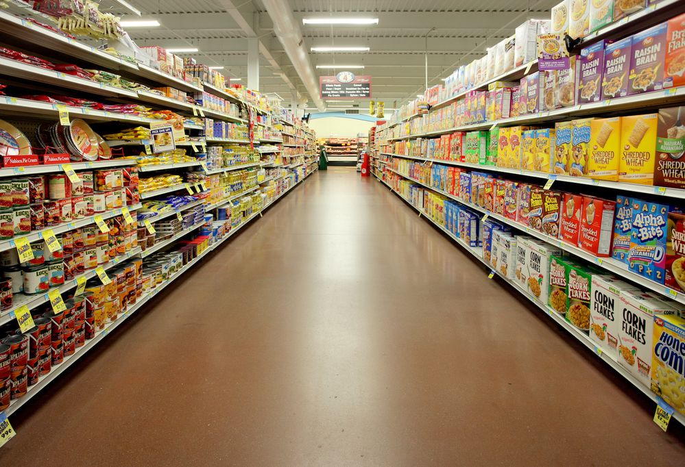 Cereal isle in a Grocery Store. (Getty Images)