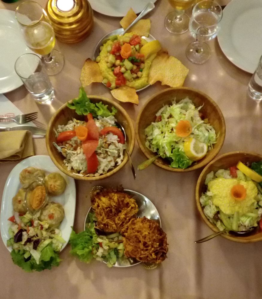 Salads and appetizers