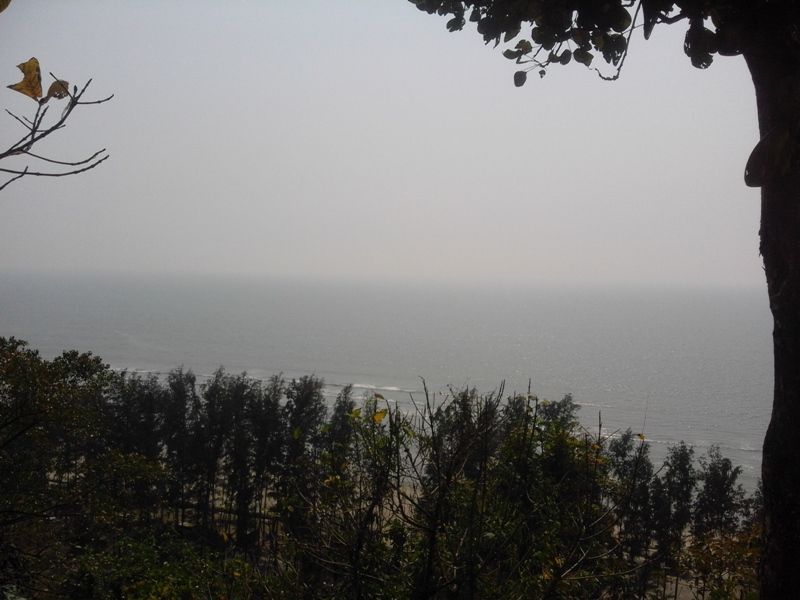 Sea View from Himchori Hill