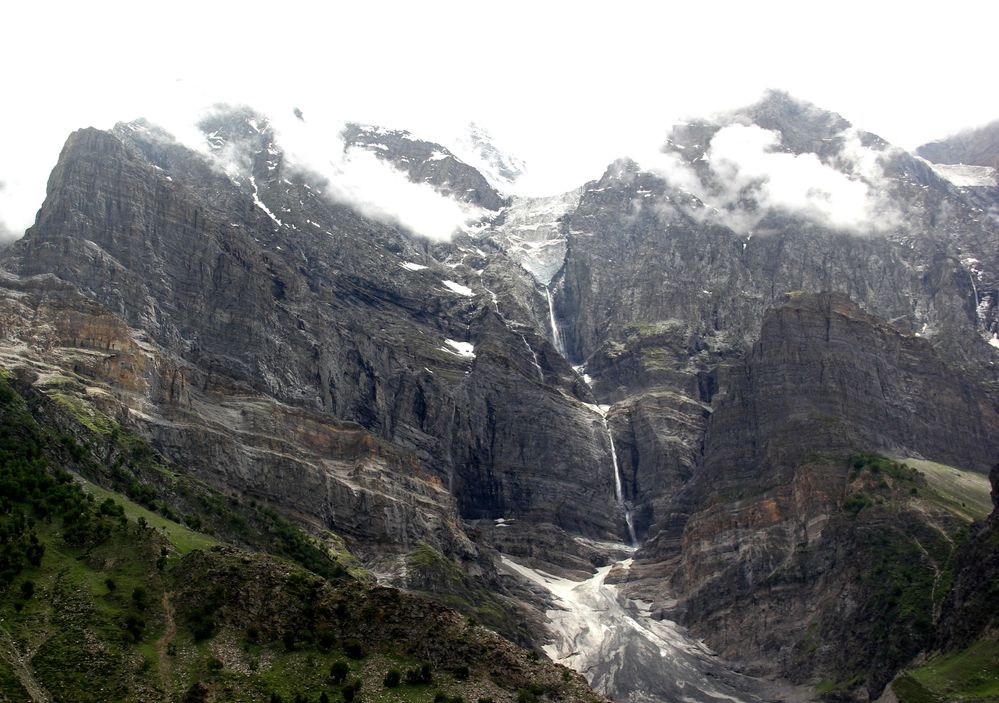 Glacier at Jispa, Lahaul (H.P)