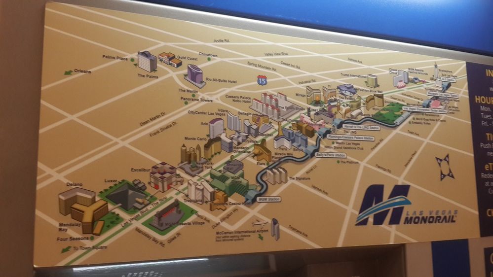 as Vegas map