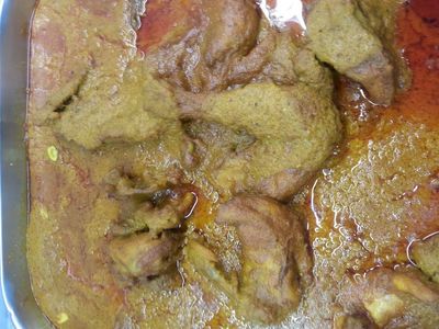 চিকেন ঝাল ফ্রাই (chicken curry)
