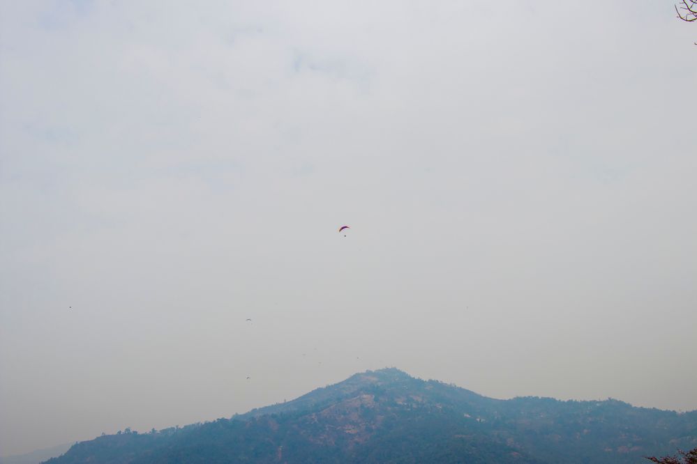 Paragliding from Sarangkot