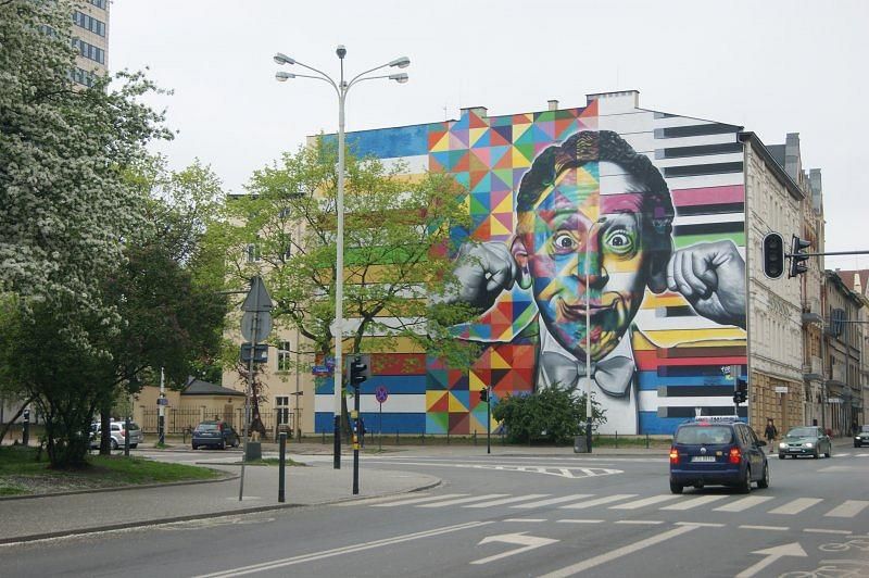 Łódź miasto murali