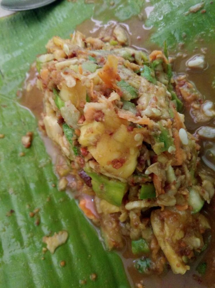 RUJAK, a Javanese food tradisional, easy to find it in Java INDONESIA
