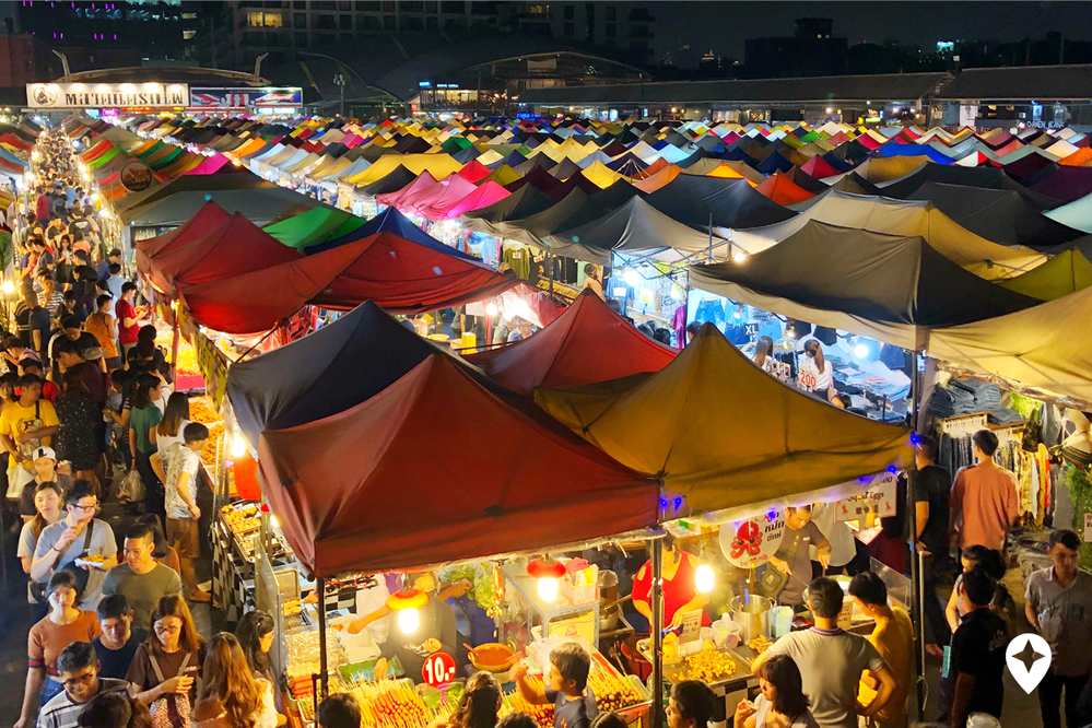 Bangkok Night market (Bec X)
