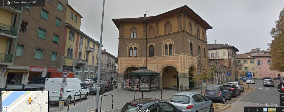 small gothic palace in italy