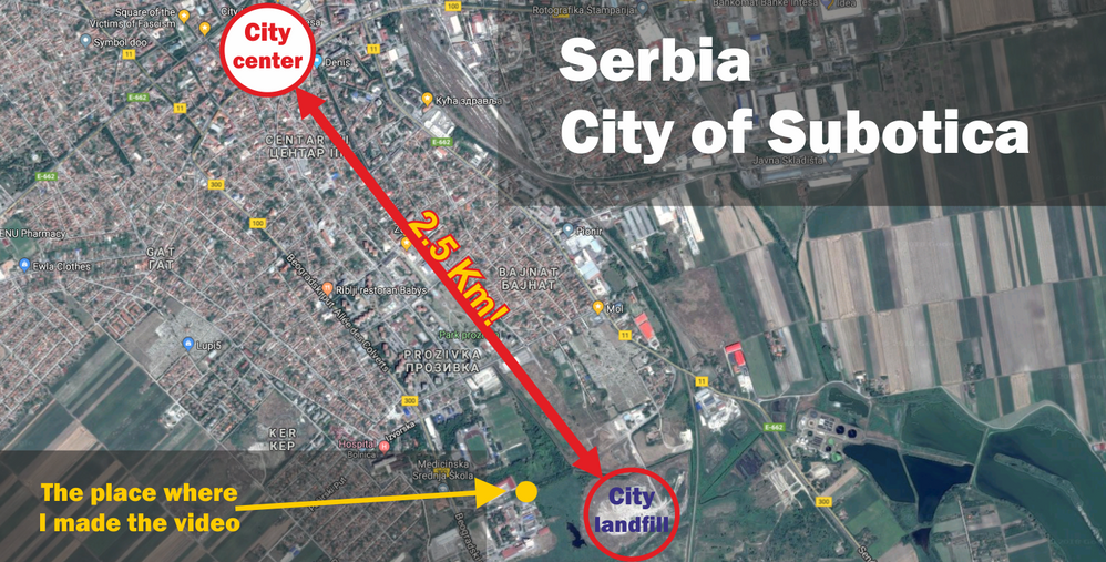 Subotica city in Serbia