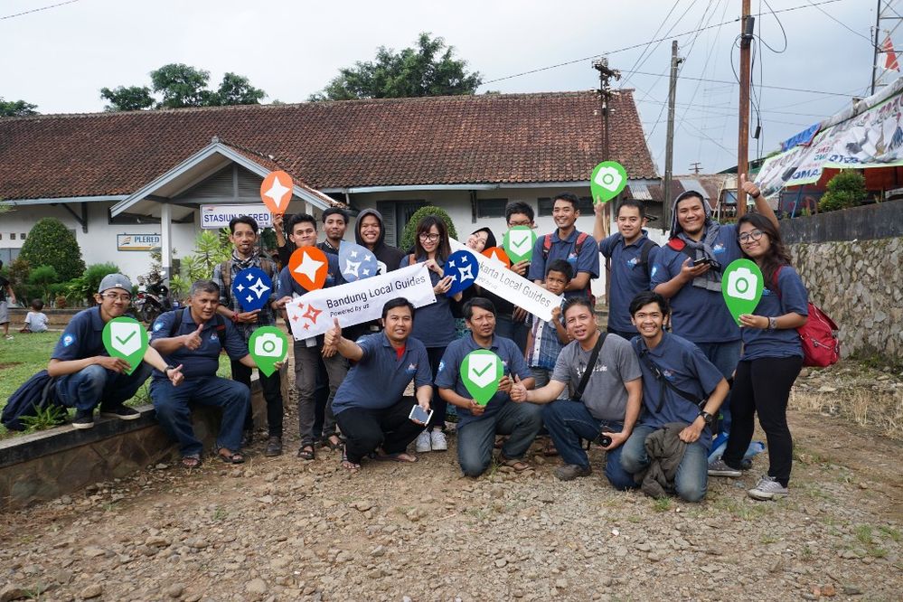 Local Guides Bandung after meetup foodcrawl Nyate @Kampoeng Maranggi