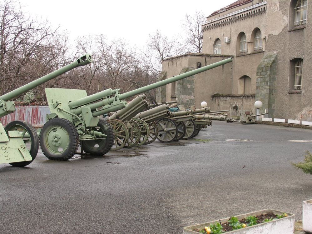 Cannons from World War I