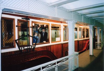 Caption; Metro Museum celebrated 100th year, Budapest in 1996