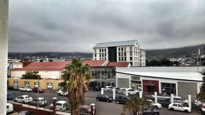 The view right now.... Grey skies all over... one would think this is London, not Cape Town :)