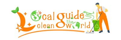 Local Guides Clean The World Logo designed by me