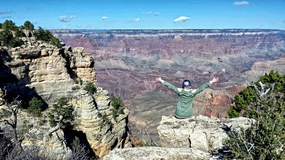 Observing the wonders of the Grand Canyon, US