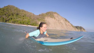 Surf Session at Barrigona, Costa Rica