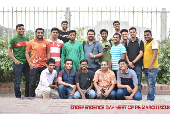 Independence Day Meet up on March 26, 2018 at National Parliament of Bangladesh, Dhaka.
