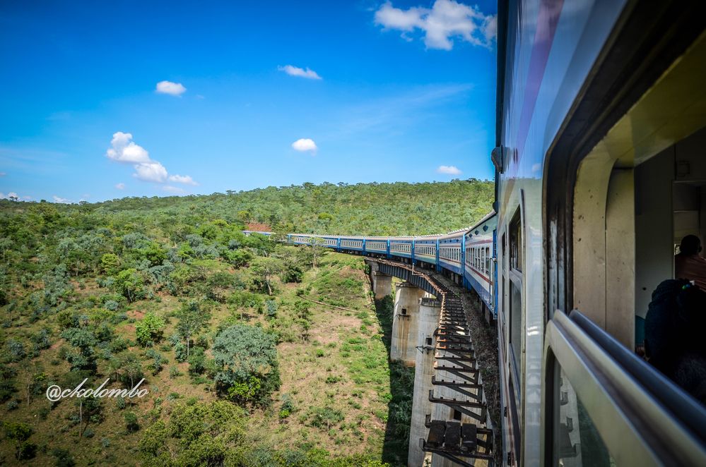 TAZARA train from daresalam Tanzania to Kapiri in Zambia