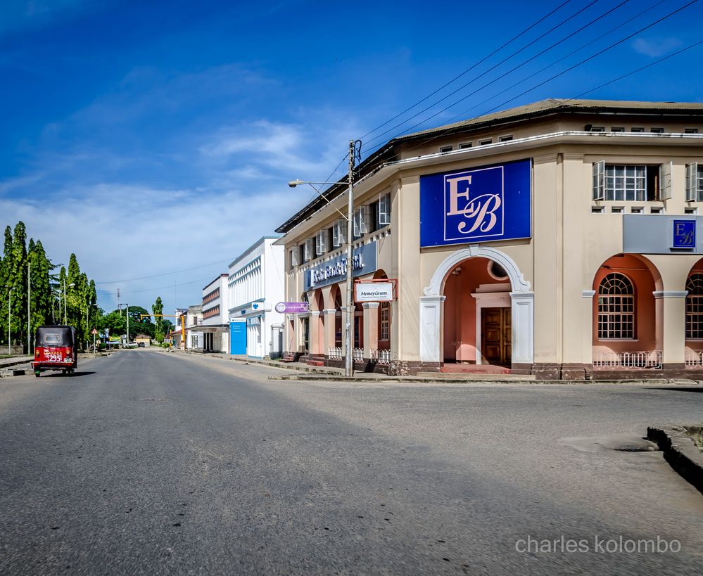 Street in Tanga Tanzania