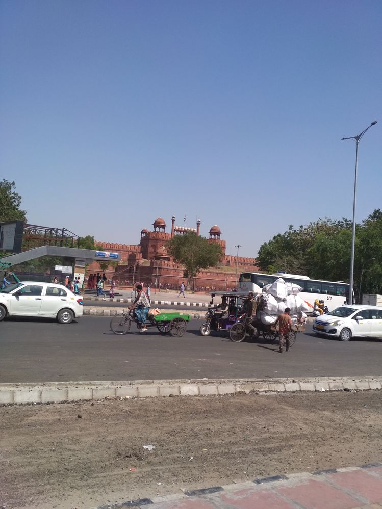 Red Fort click, after returning from meetup