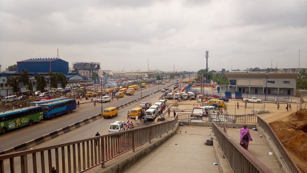 City of the hustlers, Lagos, Nigeria