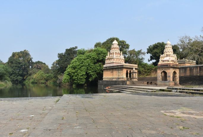 Hindu Temple near Wai-Satara, Maharashtra, India
