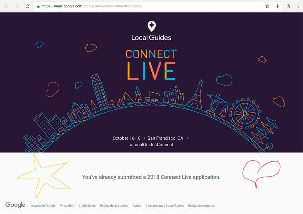 Aplicar a Connect Live 2018