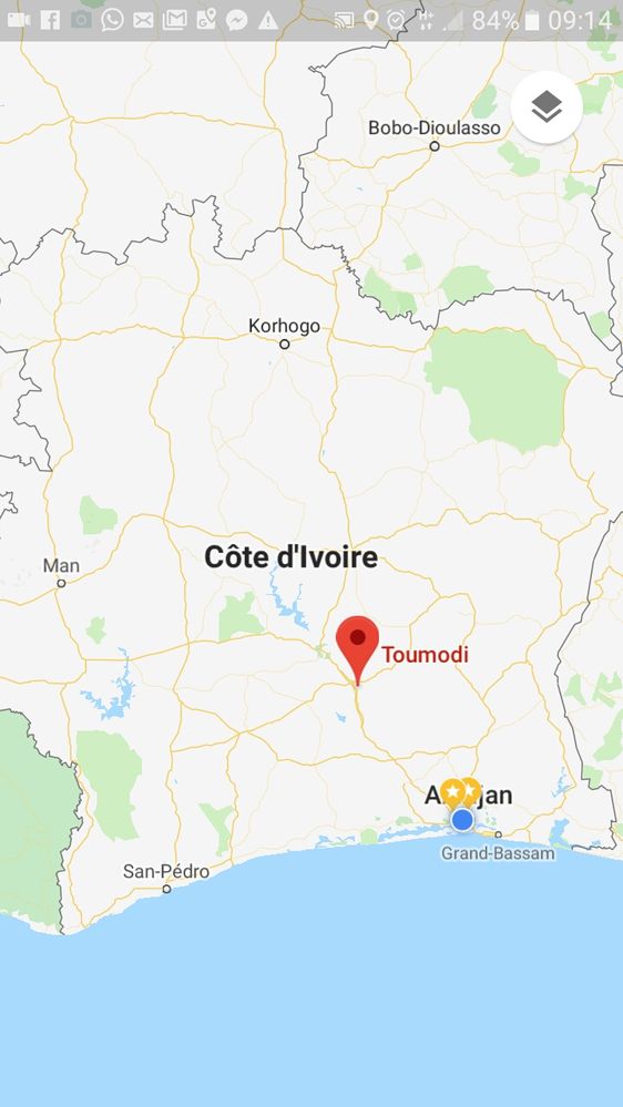 TOUMODI  Ivory Coast.