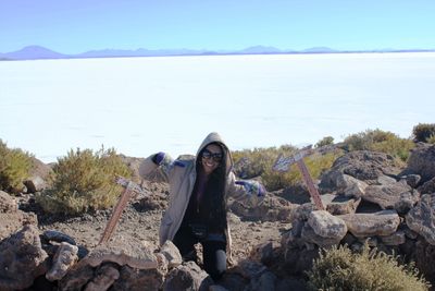 Uyuni Salt flats, Bolivia