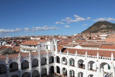 Sucre, Bolivia called the white city.