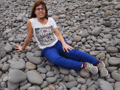 Me in El Carnaje beach, Almeria. 2016