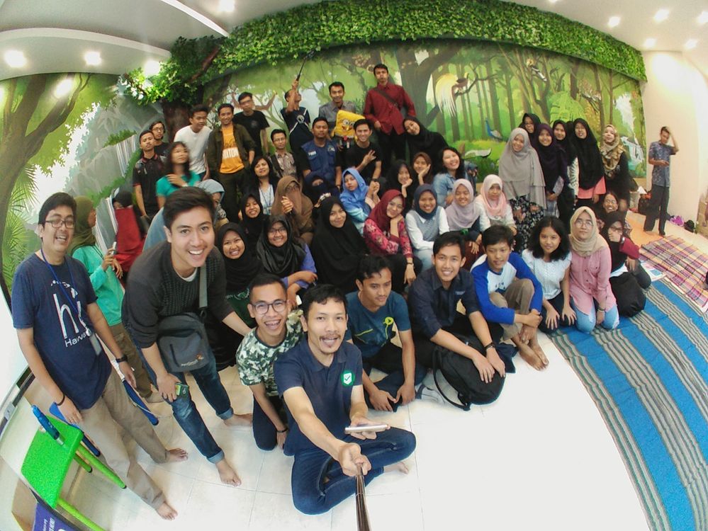 Bersama seluruh teman-teman dari perwakilan berbagai komunitas di Bogor