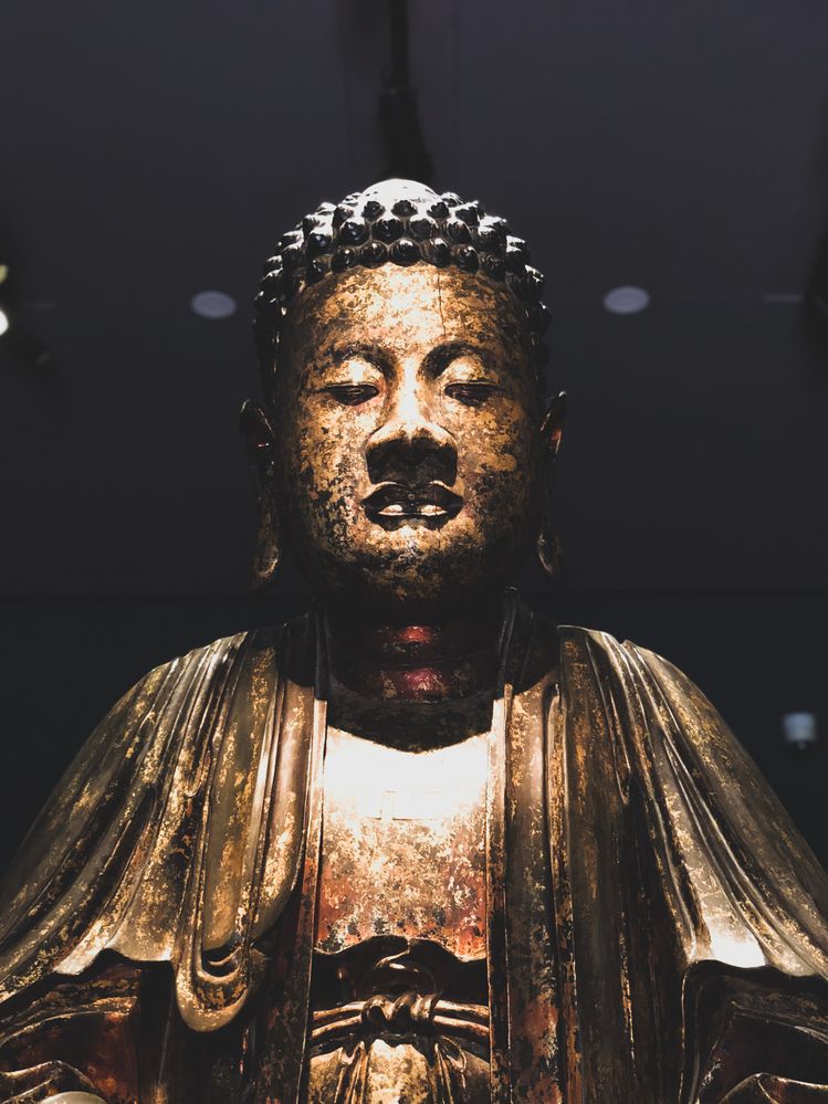 A Buddha statue at the Vietnam History Museum.