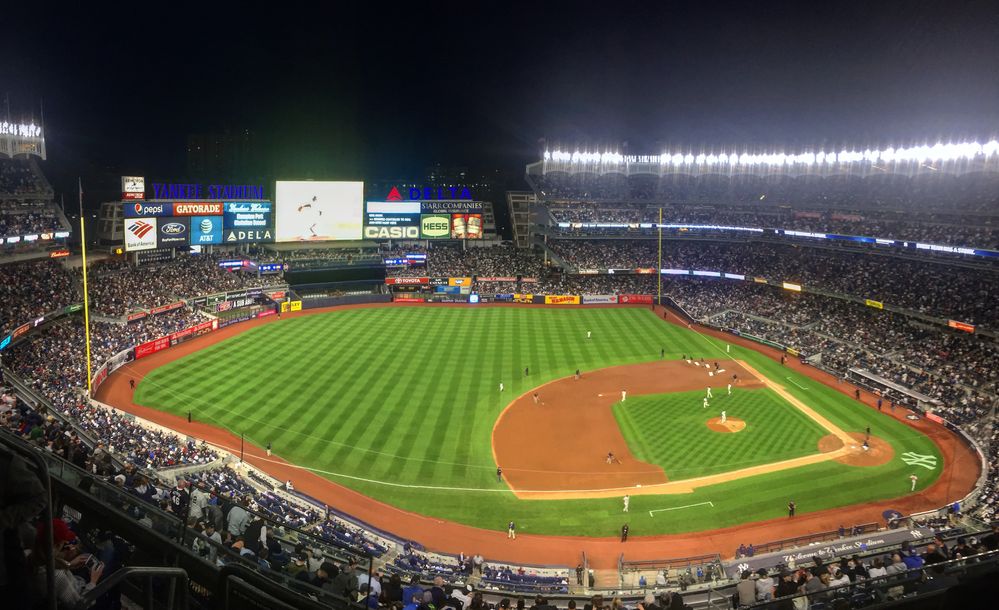 Yankee Stadium: Night