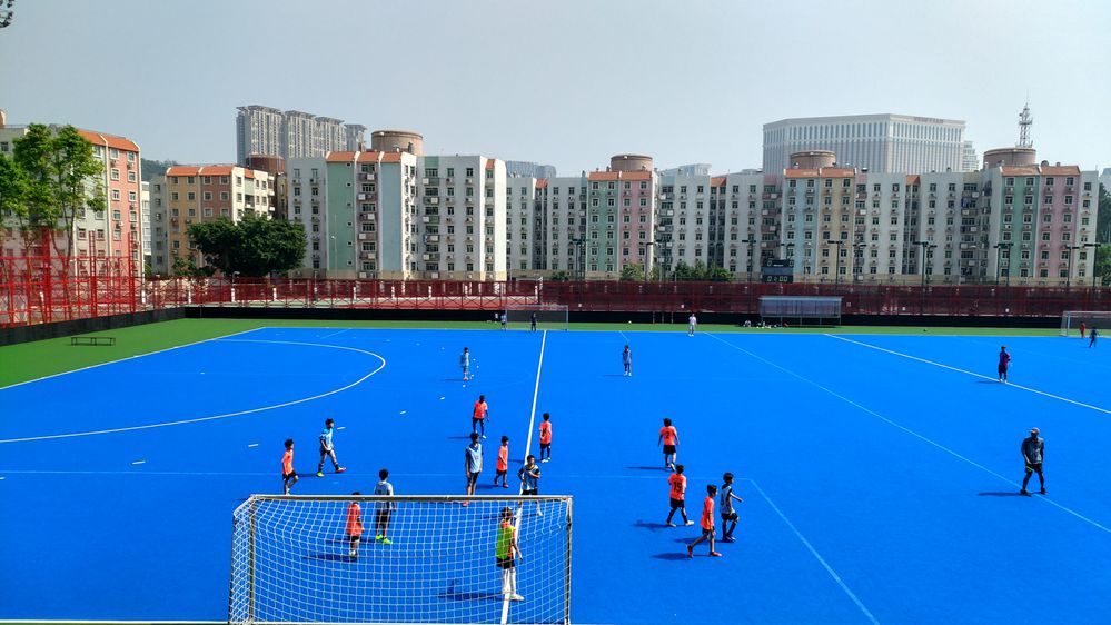 Caption: A photo of a soccer match and field in Macau. (Local Guide Weng Hong Leong)