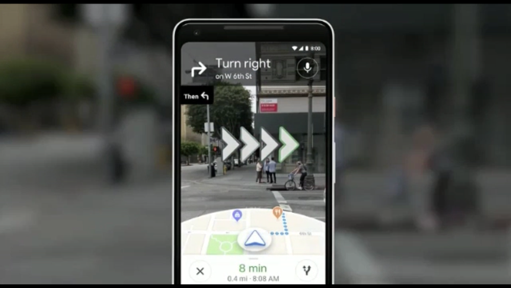 Great new Street view navigation