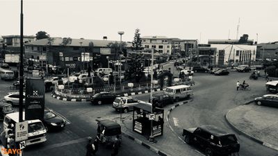 Sabo-Yaba Junction - angle towards Commercial Avenue