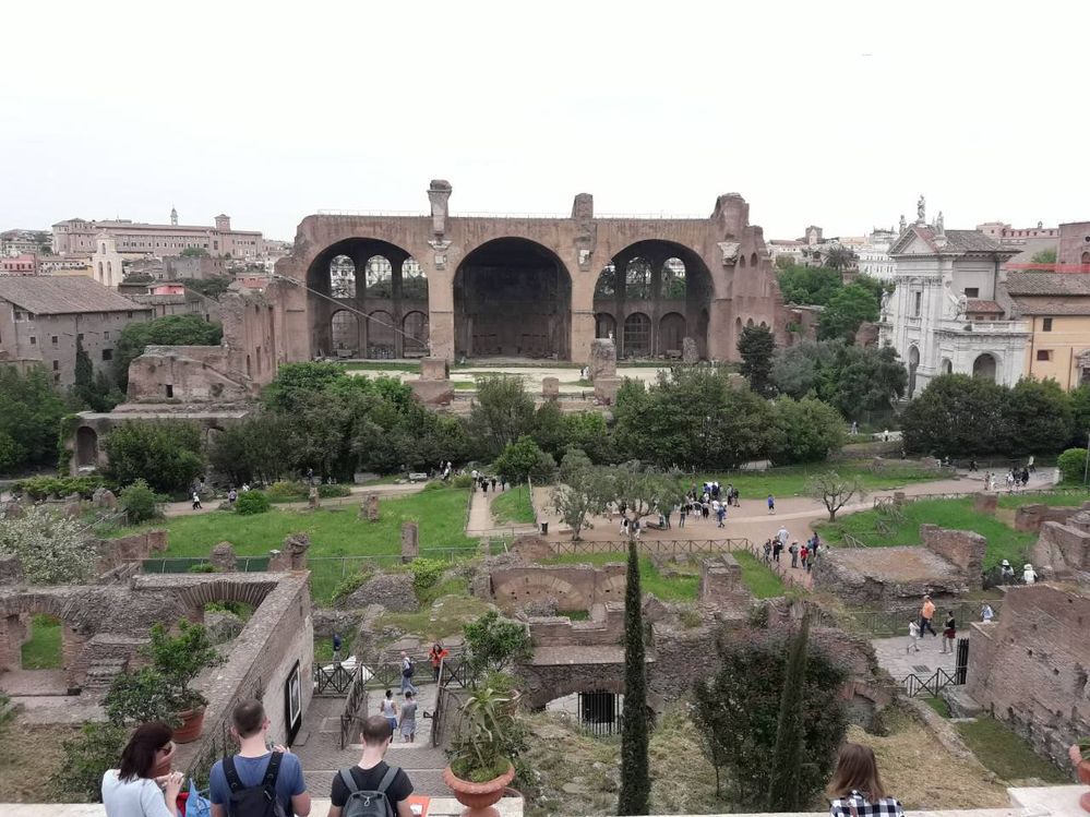 The Roman Forum, also known by its Latin name Forum Romanum