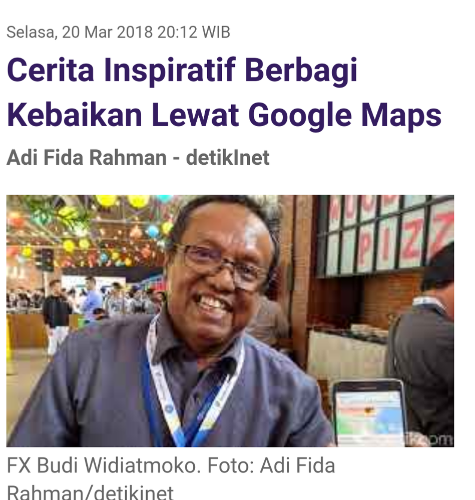 My photos showing my contribution points in the biggest internet news media in Indonesia.