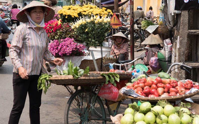 Flower Street Vendor