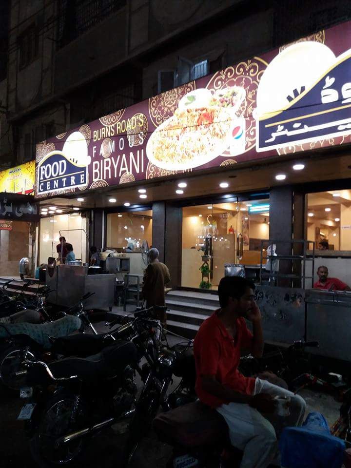 Famous biryani of food centre