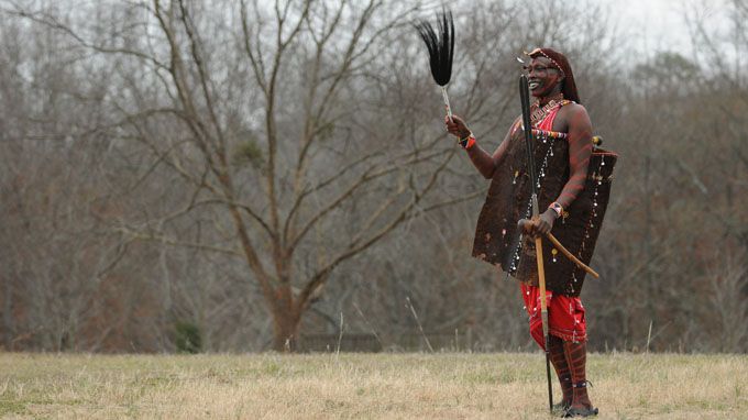 Maasai Spear - Indicates a Moran's presence at home