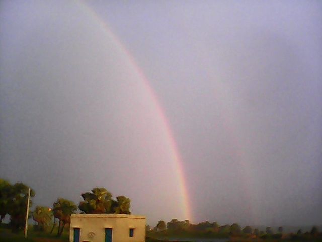 Double rainbow at Naragoria.