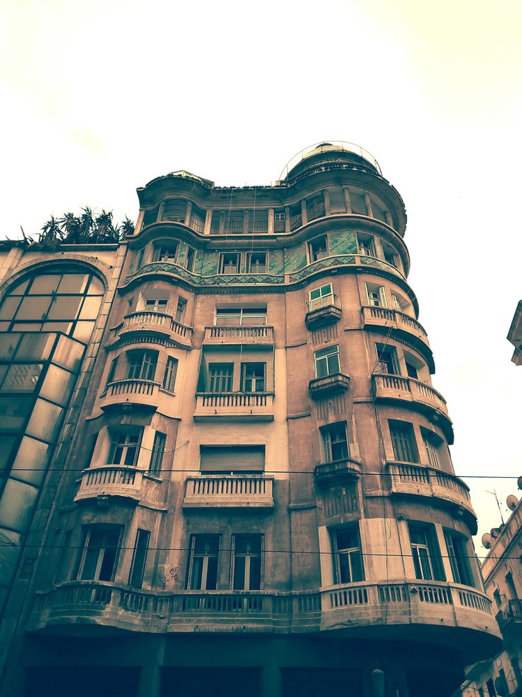 Art-Deco building : 1920-1930 - Built by Pierre Jabin - Photo Author's - Abdelmajid Tarik Othmani