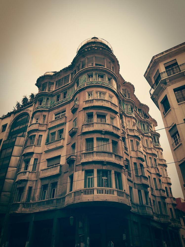 Art-Deco building : 1920-1930 - Built by Pierre Jabin - Photo Author's - Abdelmajid Tarik Othmani