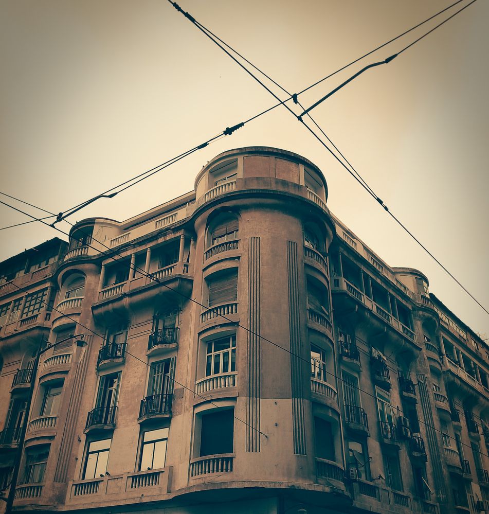 Art-Deco building : 1920-1930 - Built by Pierre Bousquet- Photo Author's - Abdelmajid Tarik Othmani
