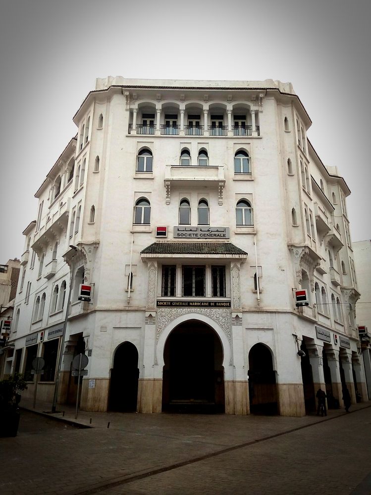 Art-Deco building : 1918 - Built by Pierre Bousquet- Photo Author's - Abdelmajid Tarik Othmani