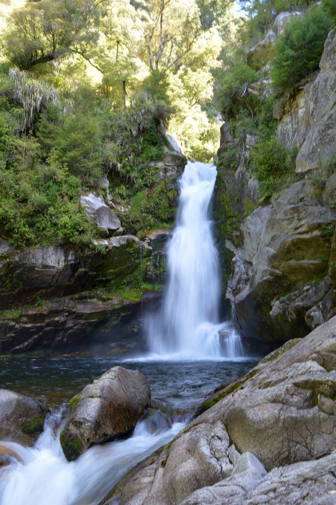 Wainui Falls, Abel Tasman, South Island, NZ. Jan 2017