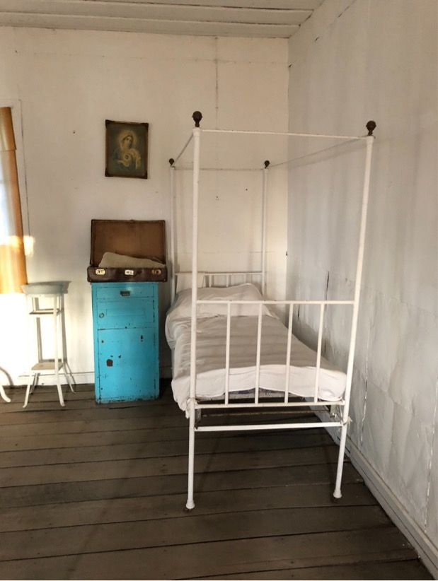 La cama donde dormían las monjas